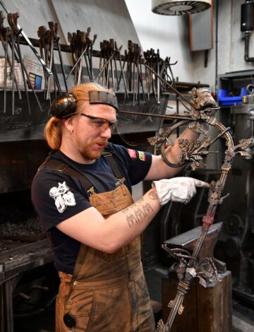 Magnus og smiprosjekt Foto Henning Gro 17