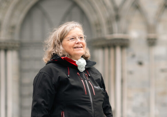 Prosjektleder Marie Louise Anker på Vestfronten