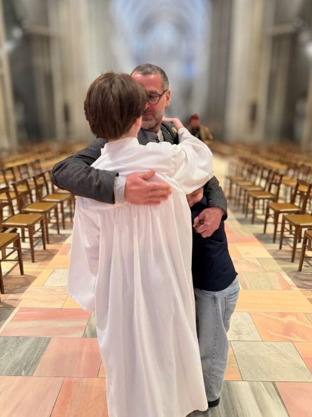Lorenz Fischer og pappa Lorenz Fischer og pappa