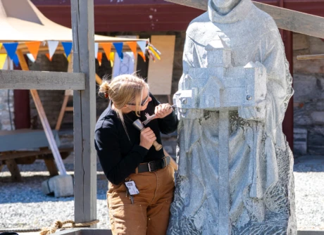 Håndverksdemonstrasjon