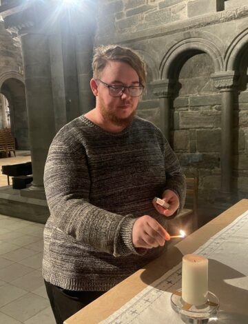 Alex Dosvik Johanneskapellet lys Alex Dosvik Johanneskapellet lys