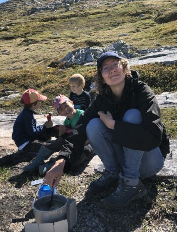 Brita Sjoberg med familie 3 Brita Sjoberg med familie 3