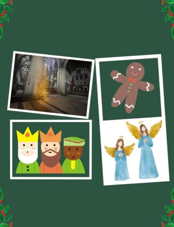 Juletrefest collage Juletrefest collage