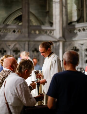 Marie Alette Sangnes nattverd Maria Saxegaard