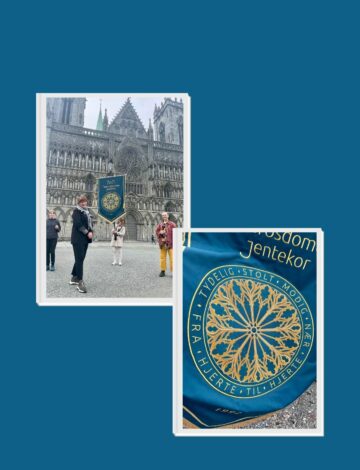 Nidarosdomens jentekor fane collage karinalein