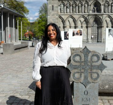 Besøk av Lubna Jaffery - kultur- og likestillingsminister