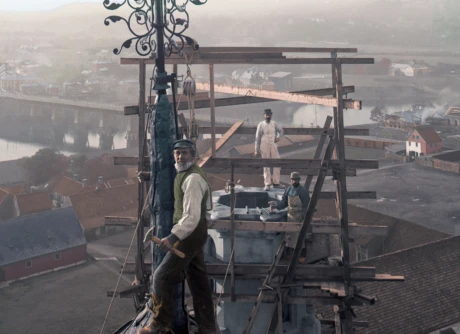 Photo exhibition: When restoring the cathedral