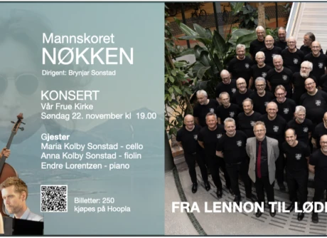 "Fra Lennon til Lødingen" - konsert med Mannskoret Nøkken