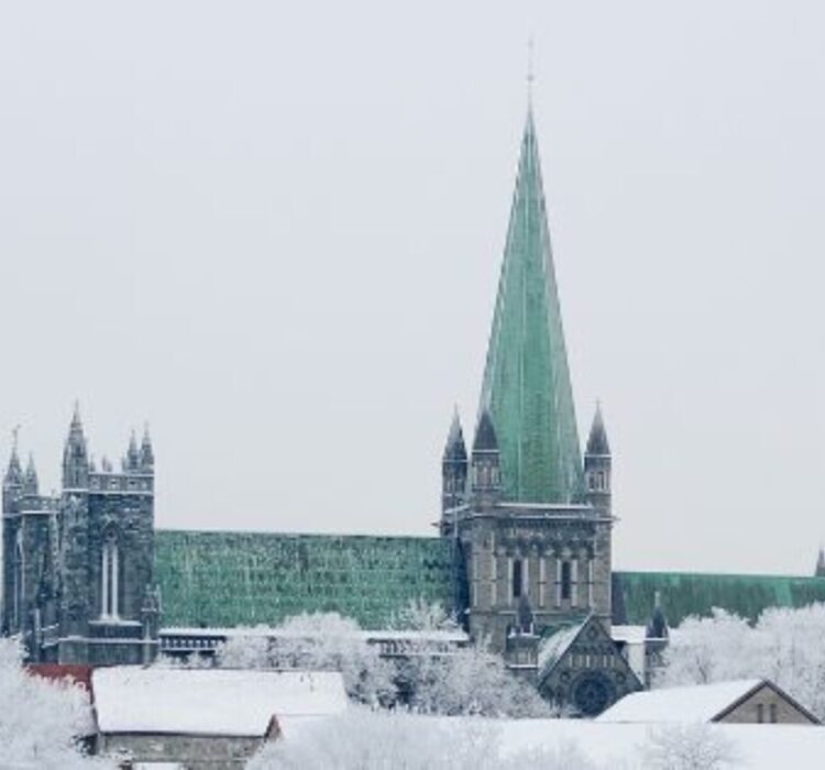 Nidarosdomen vinter